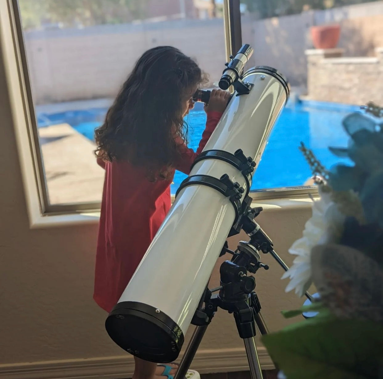 114EQ Newtonian Telescope for Adults Astronomy