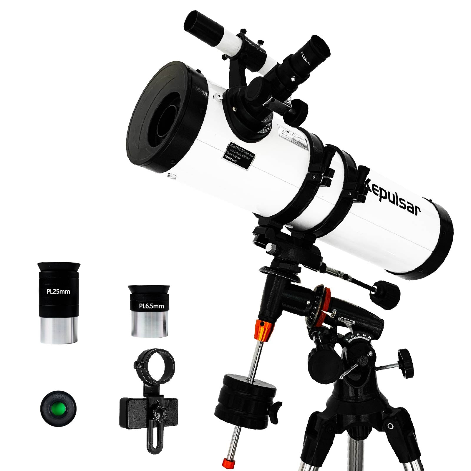 130mm Equatorial Newtonian Telescope for Adults Asrtronomy